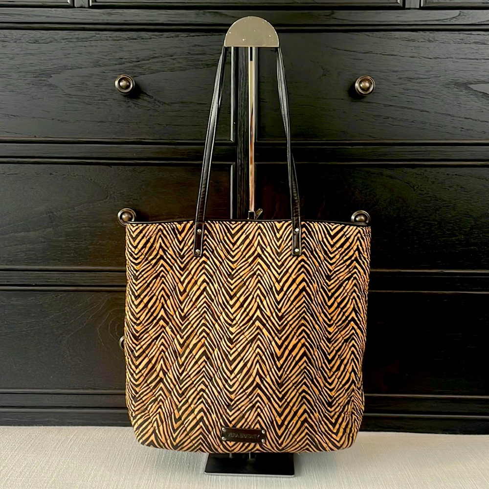Vera Bradley Animal Print and Flowers Tote